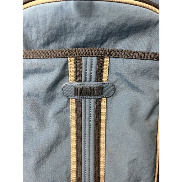 Vtg Hedgren Urban Gear Utility Pack Y2K Blue/Coal Luggage w Removable Backpack - Picture 6 of 13